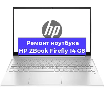 Чистка от пыли и замена термопасты на ноутбуке HP ZBook Firefly 14 G8 в Краснодаре